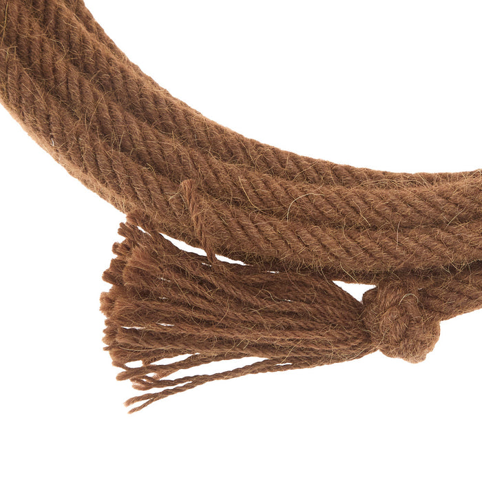 T3 Weavers 1/2in x 22ft Cherrywood 100% Alpaca Mecate Reins