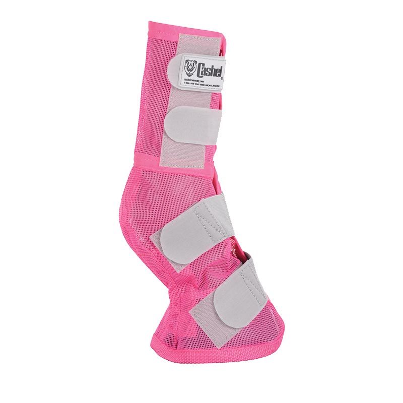 Pink Fly Guard Horse Fly Boots