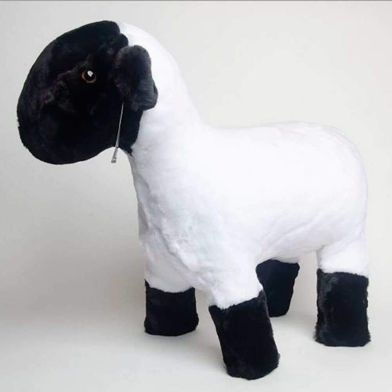 Large Plush Suffolk Lamb