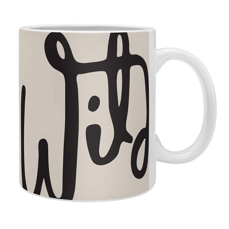 Deny Designs Wild Abstract Coffee Mug