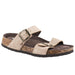 Roper Footwear Women's White Crackled Leather Sandal