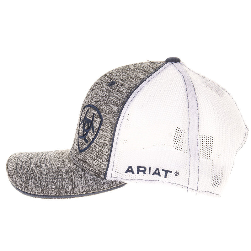 Ariat Logo Grey with Mesh Back