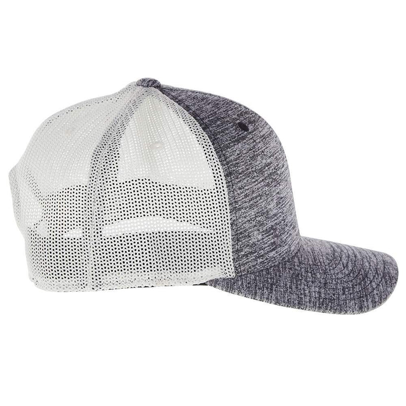 Ariat Heather Gray and Off White Shield Mesh Back Cap