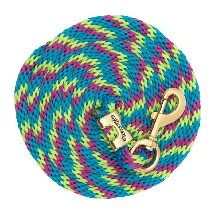 Poly Lead Rope with a Solid Brass Snap