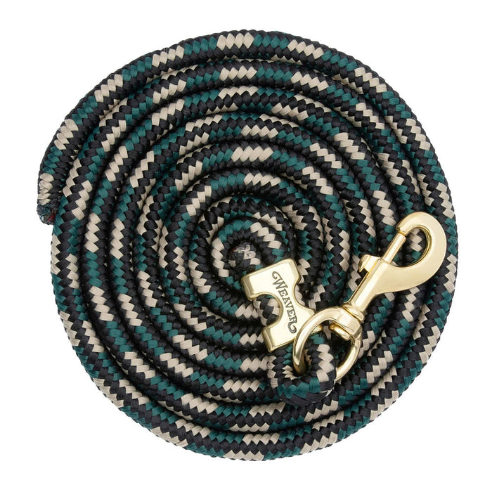 Poly Lead Rope with a Solid Brass Snap