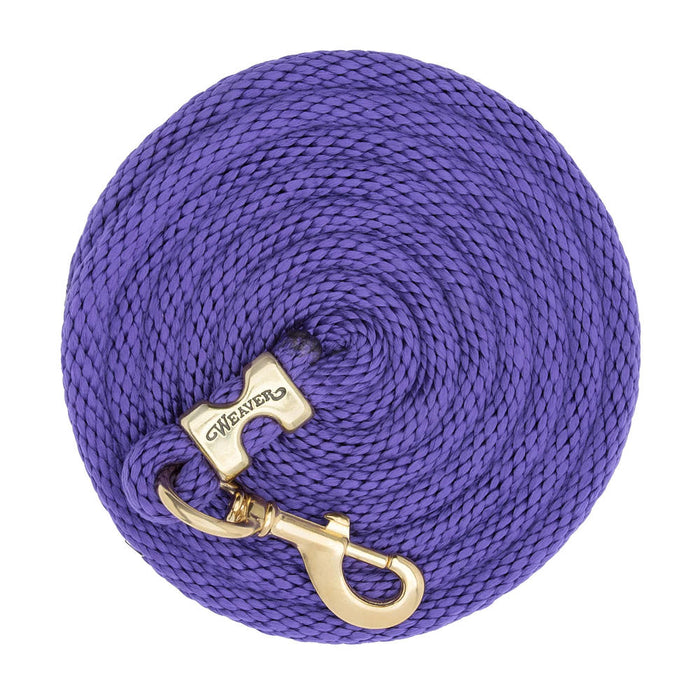 Poly Lead Rope with a Solid Brass Snap