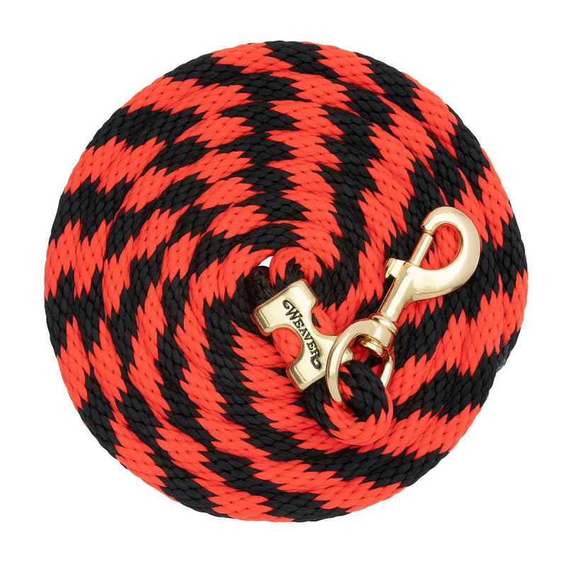 Poly Lead Rope with a Solid Brass Snap