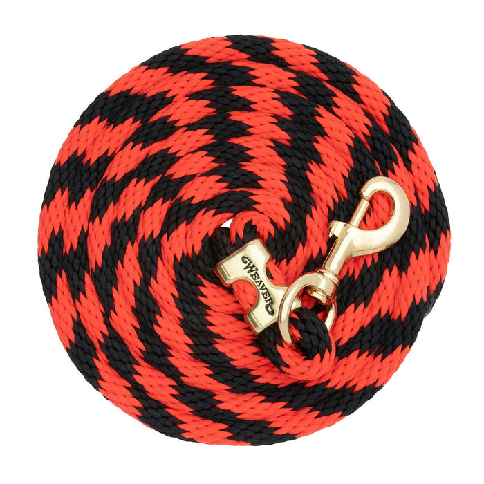 Poly Lead Rope with a Solid Brass Snap