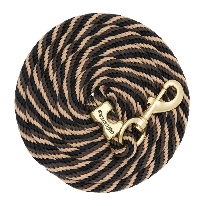 Poly Lead Rope with a Solid Brass Snap