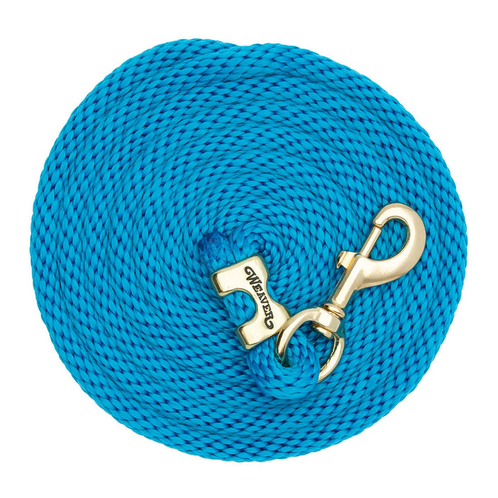 Poly Lead Rope with a Solid Brass Snap