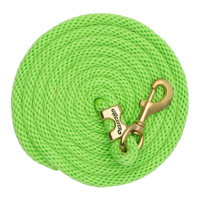 Poly Lead Rope with a Solid Brass Snap
