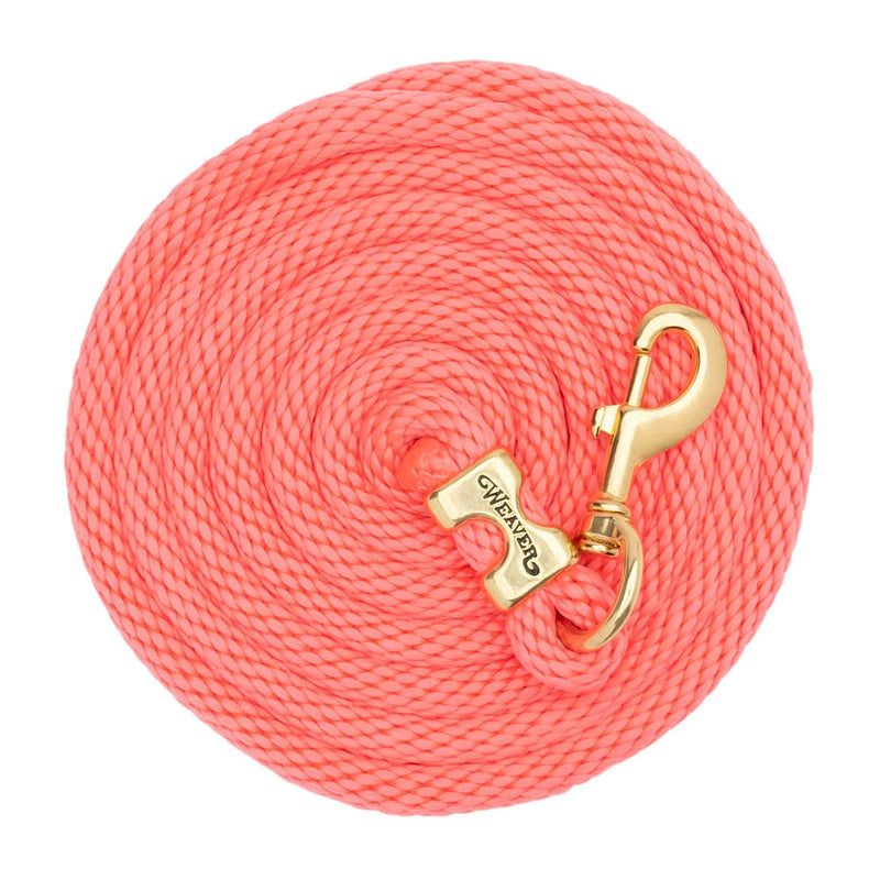Poly Lead Rope with a Solid Brass Snap