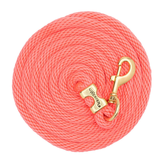 Poly Lead Rope with a Solid Brass Snap