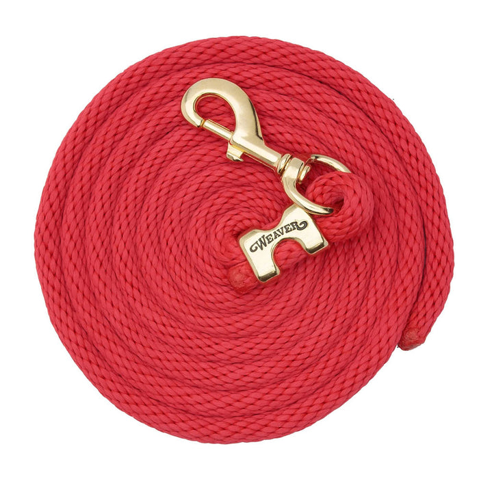 Poly Lead Rope with a Solid Brass Snap