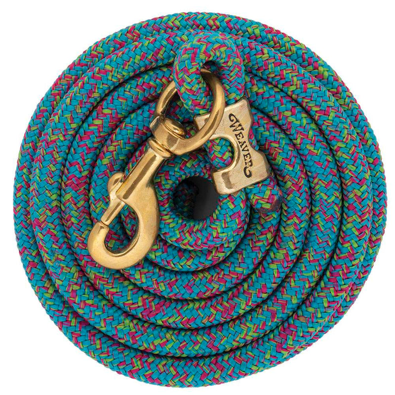 Poly Lead Rope with a Solid Brass Snap