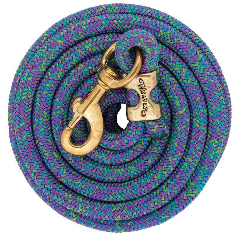 Poly Lead Rope with a Solid Brass Snap