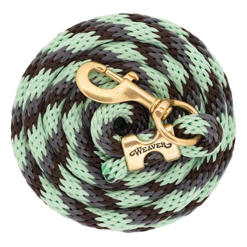 Poly Lead Rope with a Solid Brass Snap