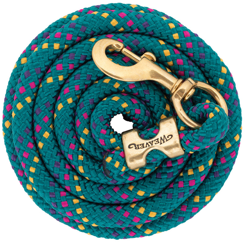 Poly Lead Rope with a Solid Brass Snap