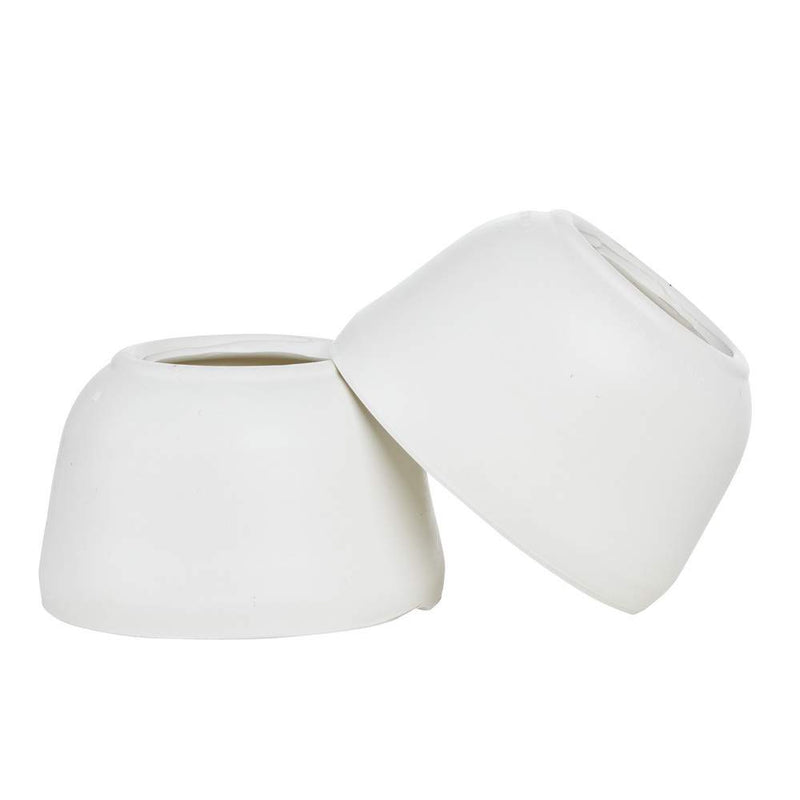 White Premium Pull On Bell Boots 1 Pair