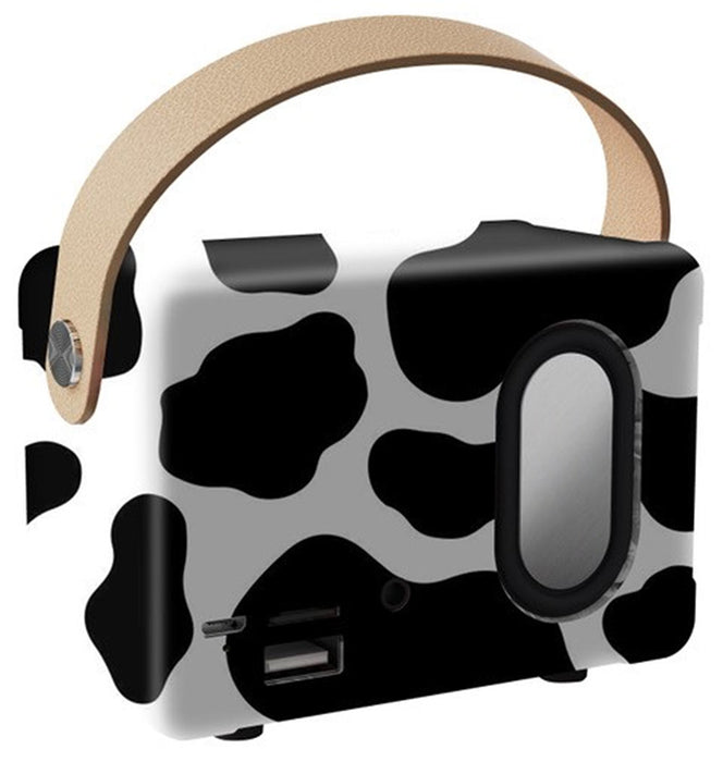Trendz Mart Cow Print Vintage Speaker