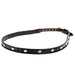 Black Lizard Print with Diamond Concho Hat Band