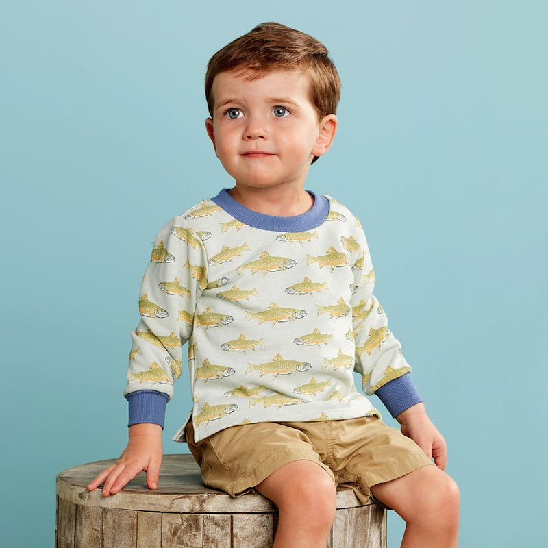 Mud Pie Boy's Fish Pullover