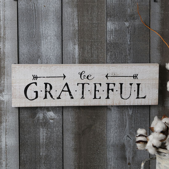 Ganz Blessings Grateful Thankful Wall Art -Blessing
