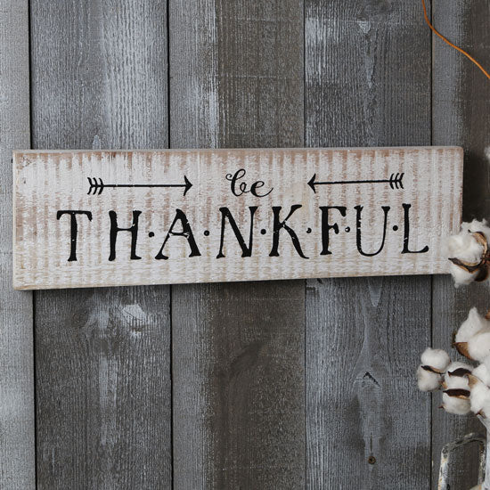 Ganz Blessings Grateful Thankful Wall Art -Blessing