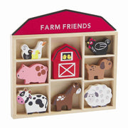Mud Pie Farm Animal Barn Set