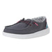 Youth Hey Dude Wendy Aztec Grey Casual Shoes