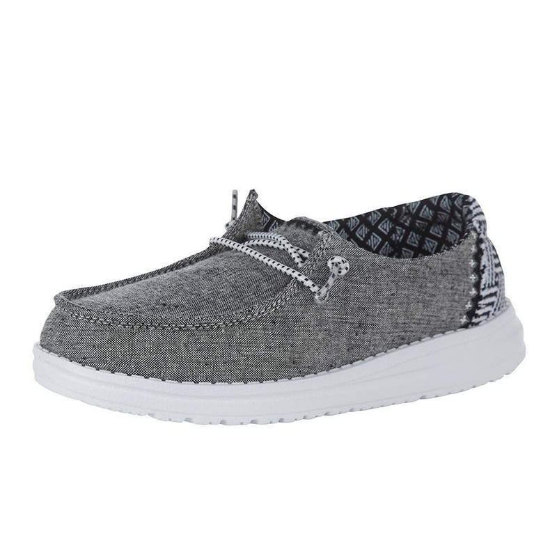Youth Wendy Chambray Onyx Casual Shoes