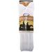 White Mid-Calf Boot Sock - Sizes 6-9