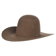 AHC Pecan 100X Self Band 4 1/4" Brim Felt Cowboy Hat