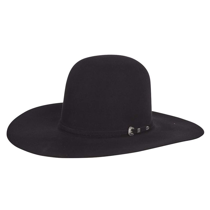 30X Black 4 1/2" Brim Open Crown Felt Cowboy Hat