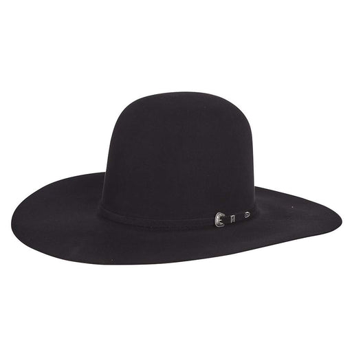 30X Black 4 1/2" Brim Open Crown Felt Cowboy Hat