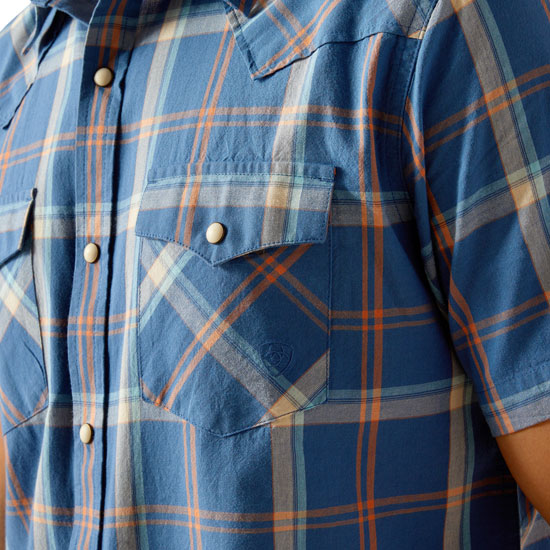 Ariat Hogany Retro Fit Blue Ridge Shirt