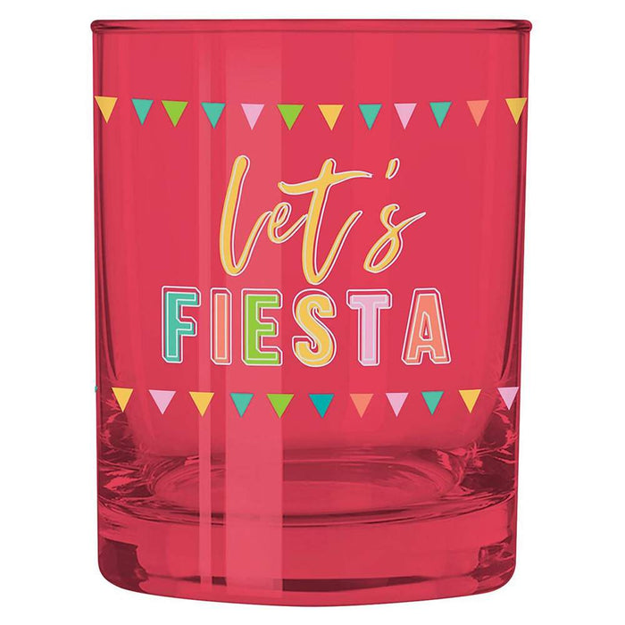 Let's Fiesta Glass