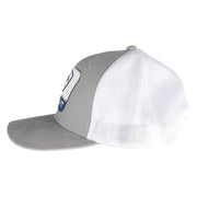 Mens Grey Ariat Patch Cap