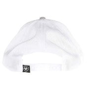 Mens Grey Ariat Patch Cap