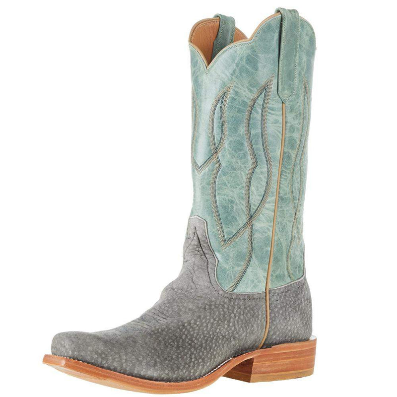 Rios Of Mercedes Men's Grey Carpincho 13in Sagamore Lava Top Cutter Toe Boot