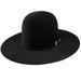 20X Black Gold 4 /4" Brim Open Crown Felt Cowboy Hat