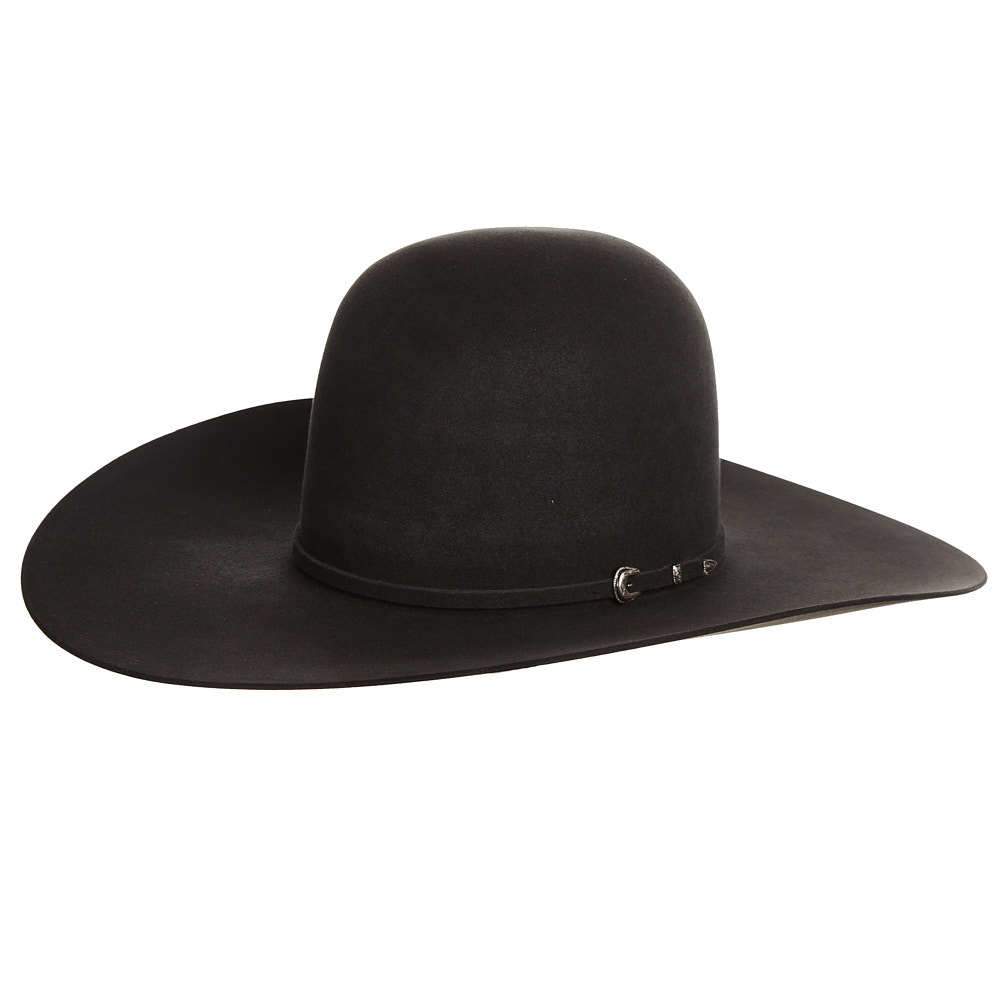 Rodeo King 7X Charcoal 5in. Brim Open Crown Felt Cowboy Hat — NRS