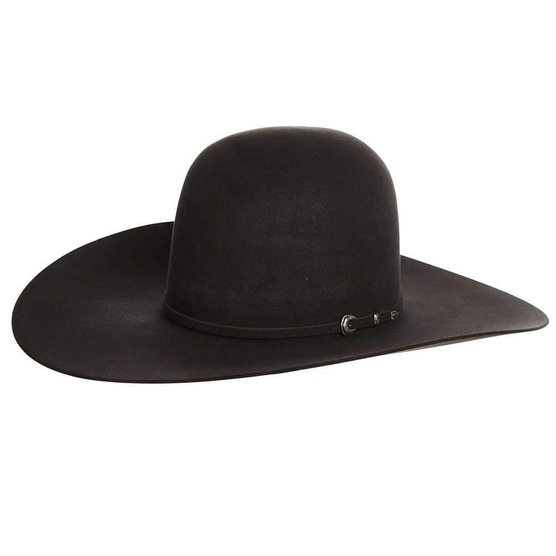 7X Charcoal 5" Brim Open Crown Felt Cowboy Hat