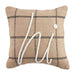 Mud Pie Hi Jute Accent Pillow