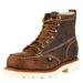 Men`s Crazy Horse 6` Steel Toe Lace Up Work Boot