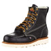 Men`s Thorogood Black 6` Soft Toe Lace Up Work Boot