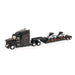 Peterbilt 579 with Lowboy Trailer and Skidloader Set