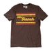 NRS Ranch Logo Heathered Brown Tee