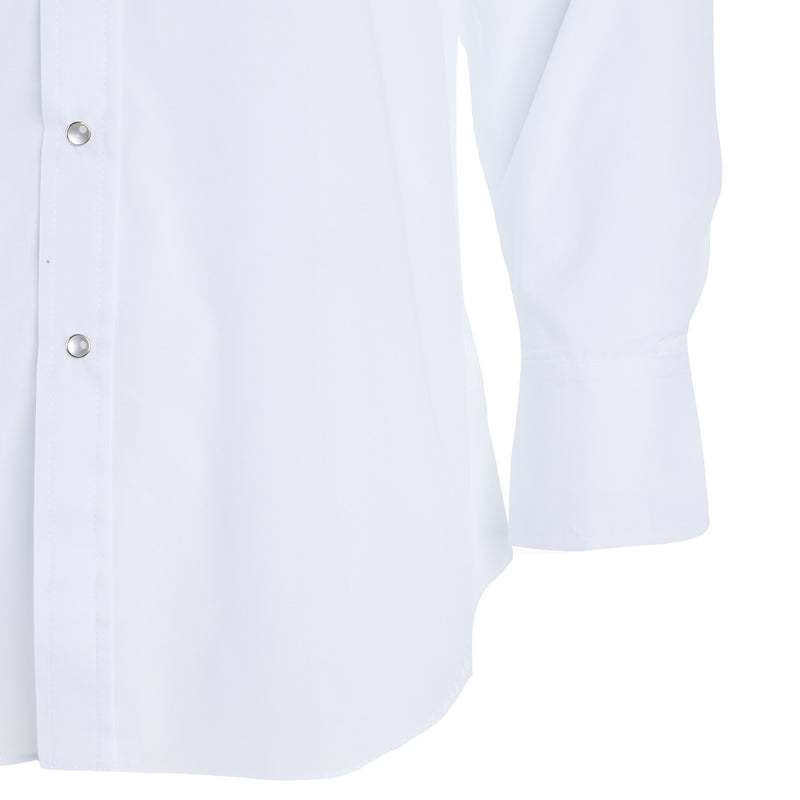 Ely Cattleman Men's Long Sleeve Solid Western Snap Shirt