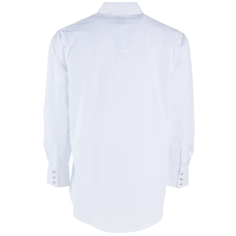 Ely Cattleman Men's Long Sleeve Solid Western Snap Shirt